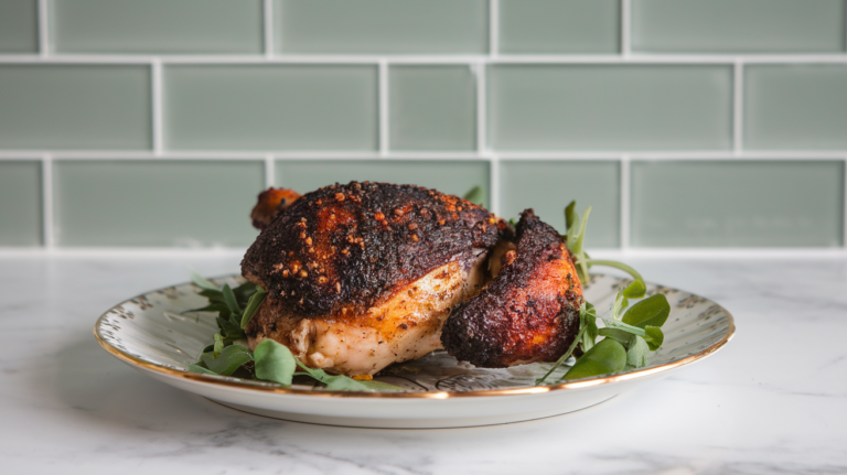 Air Fryer Jerk Seasoned Chicken Thighs