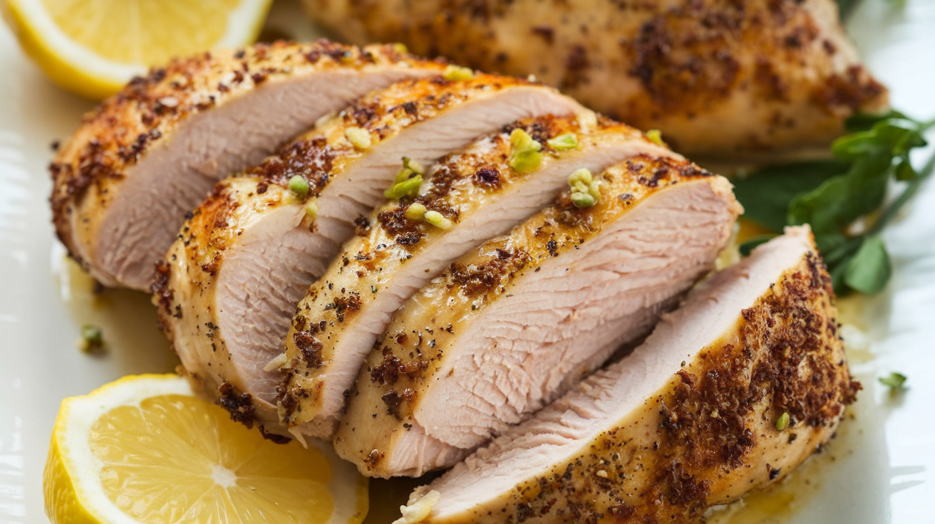 Lemon Pepper Air Fryer Chicken Breast