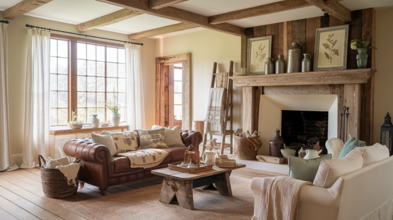 Country Rustic Living Room