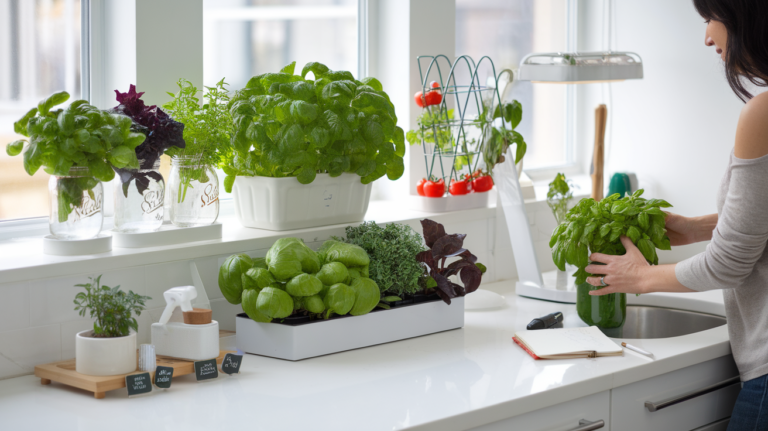 Indoor Vegetable Gardening