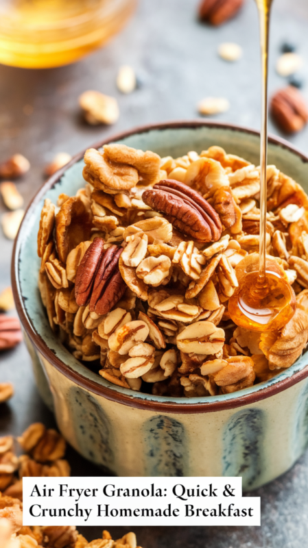 Air Fryer Granola: Quick & Crunchy Homemade Breakfast