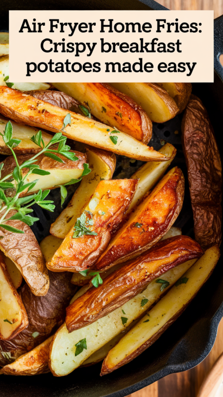 Air Fryer Home Fries: Crispy Breakfast Potatoes Made Easy