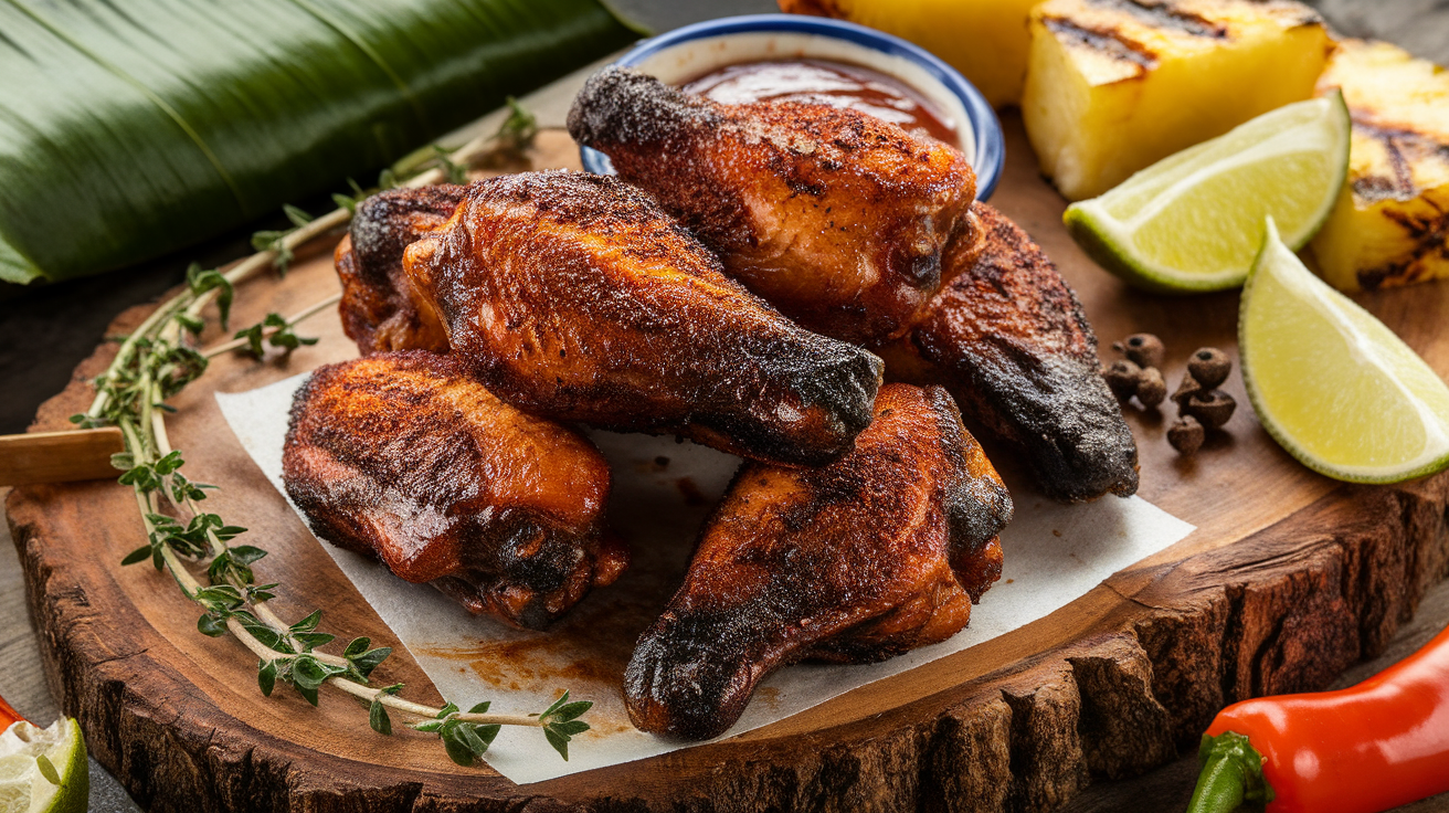 Air Fryer Jerk Chicken Wings