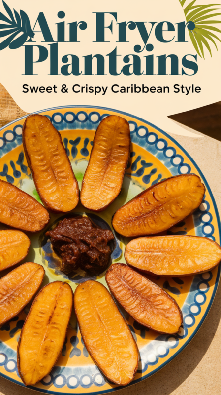 Air Fryer Plantains: Sweet & Crispy Caribbean Style