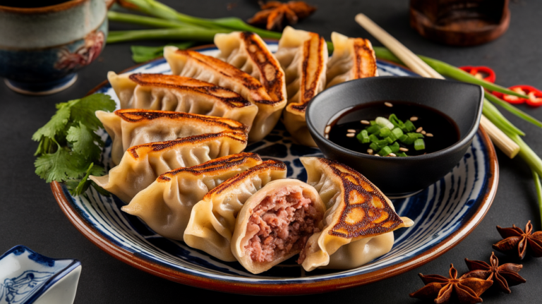 Air Fryer Pork Dumplings