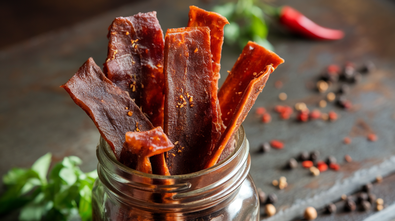 Air Fryer Pork Jerky