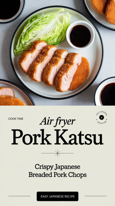 Air Fryer Pork Katsu: Crispy Japanese Breaded Pork Chops