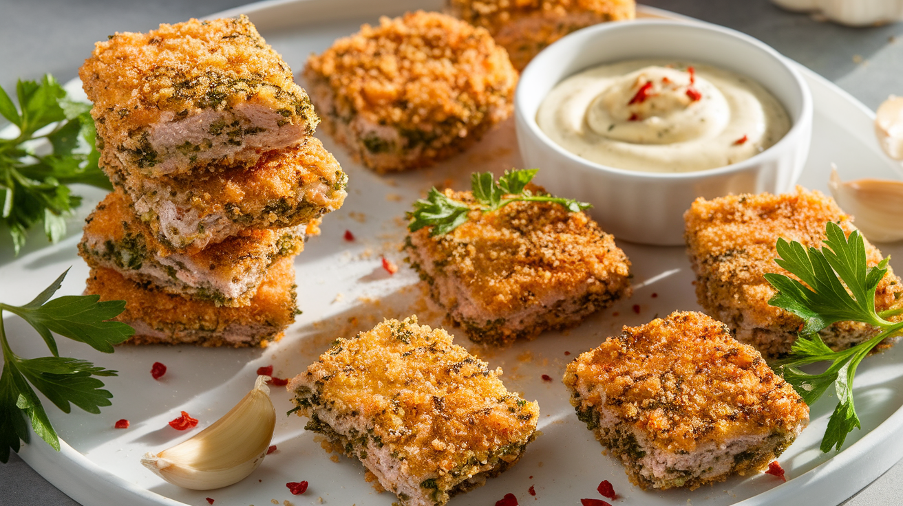 Air Fryer Pork Nuggets