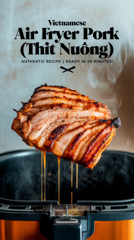 Air Fryer Vietnamese Pork (Thit Nuong) - Authentic & Easy Recipe