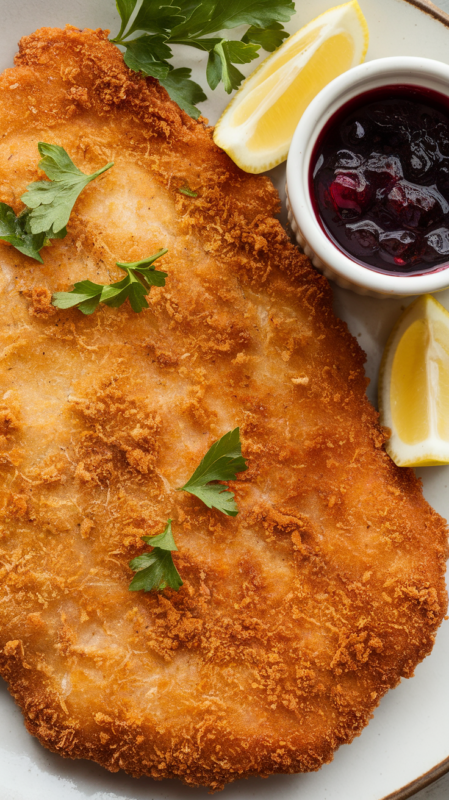 Crispy Air Fryer Pork Schnitzel
