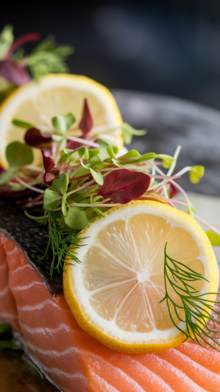 Garnishing for Presentation