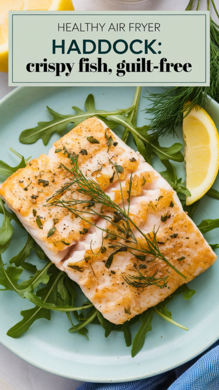 Healthy Air Fryer Haddock: Crispy Fish, Guilt-Free