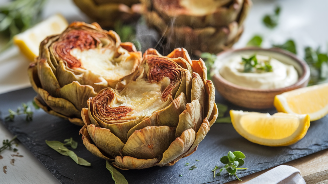 air fryer artichokes