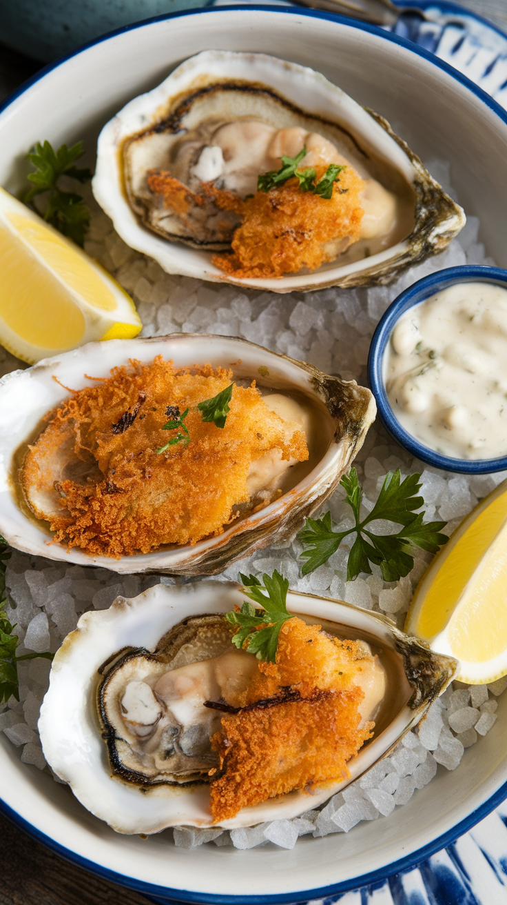 Southern-Style Air Fryer Oysters Recipe