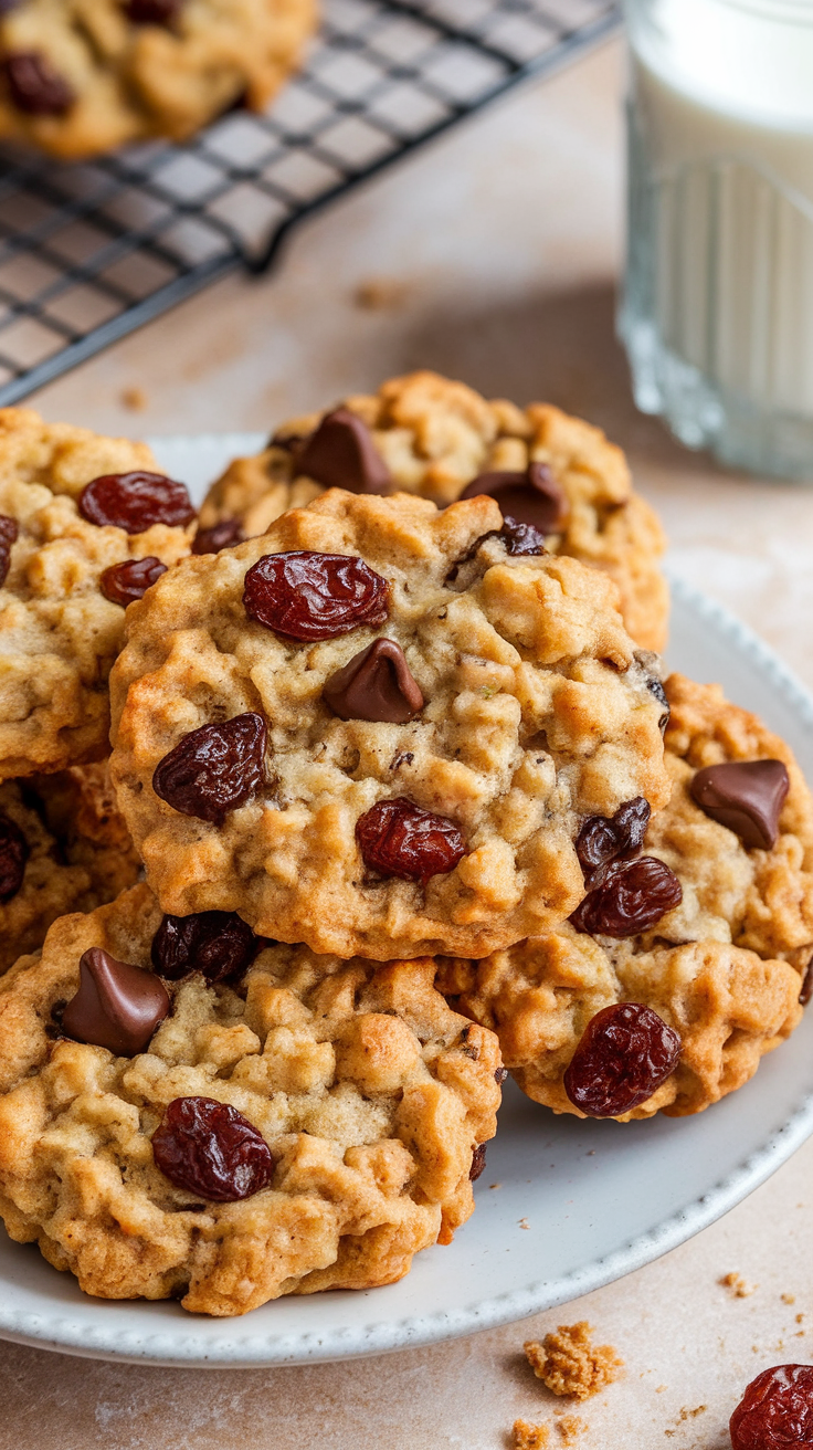 Deliciously Easy Air Fryer Oatmeal Cookies