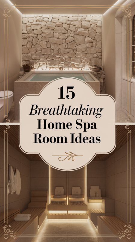 Breathtaking Home Spa Room Ideas