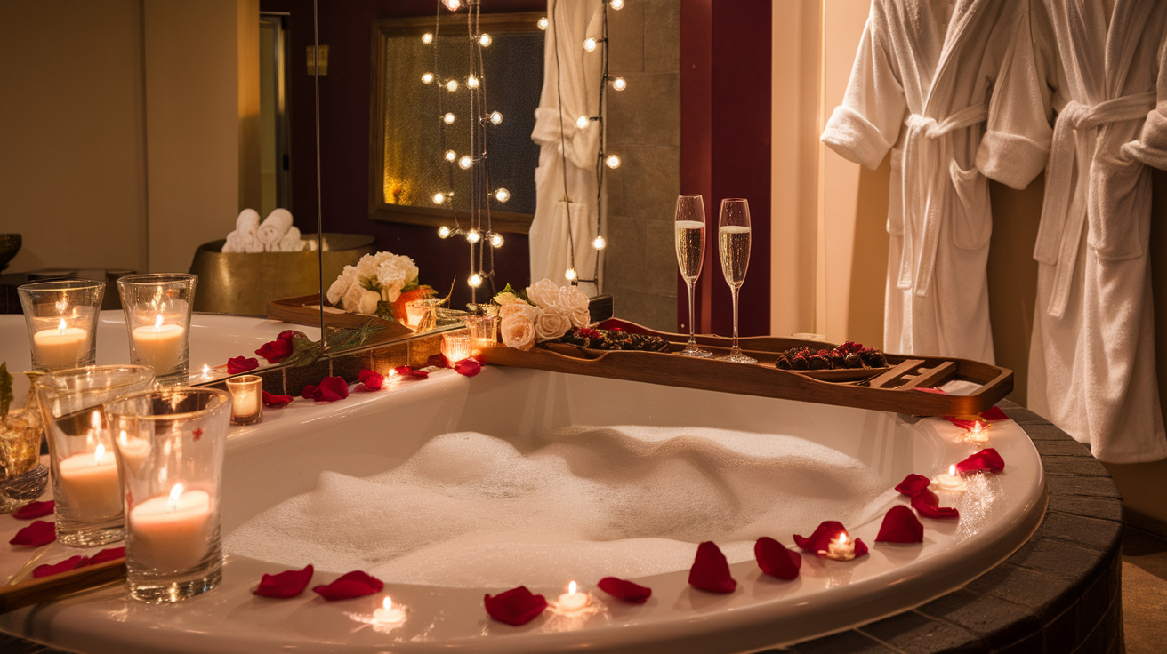 Romantic Home Spa Ideas