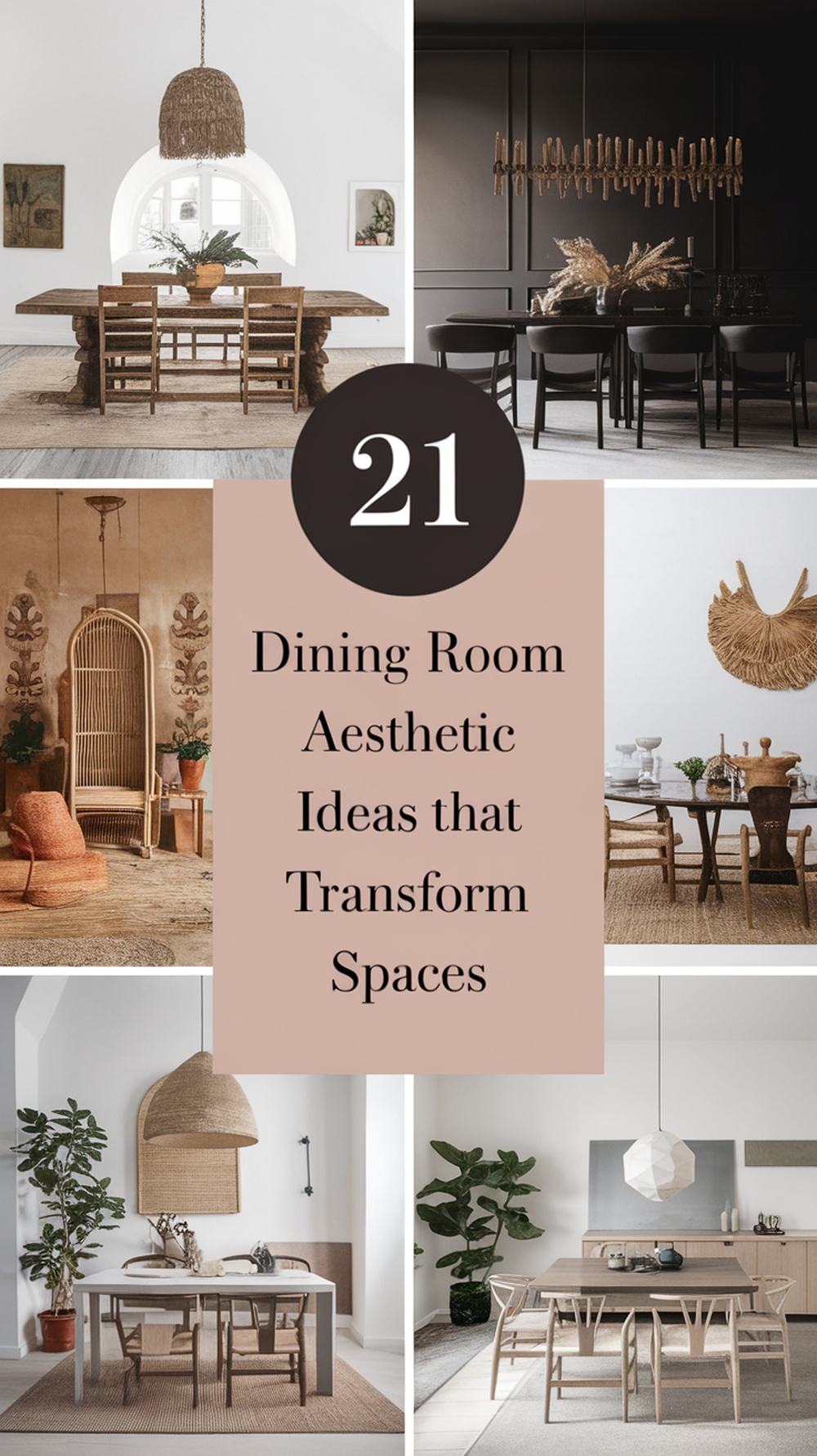 21 Stunning Dining Room Aesthetic Ideas That Transform Everyday Spaces