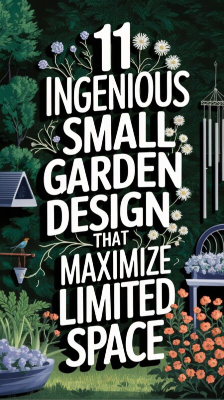 Three beautifully designed small gardens featuring vertical planting solutions, compact water features, and clever seating areas that maximize limited outdoor space.