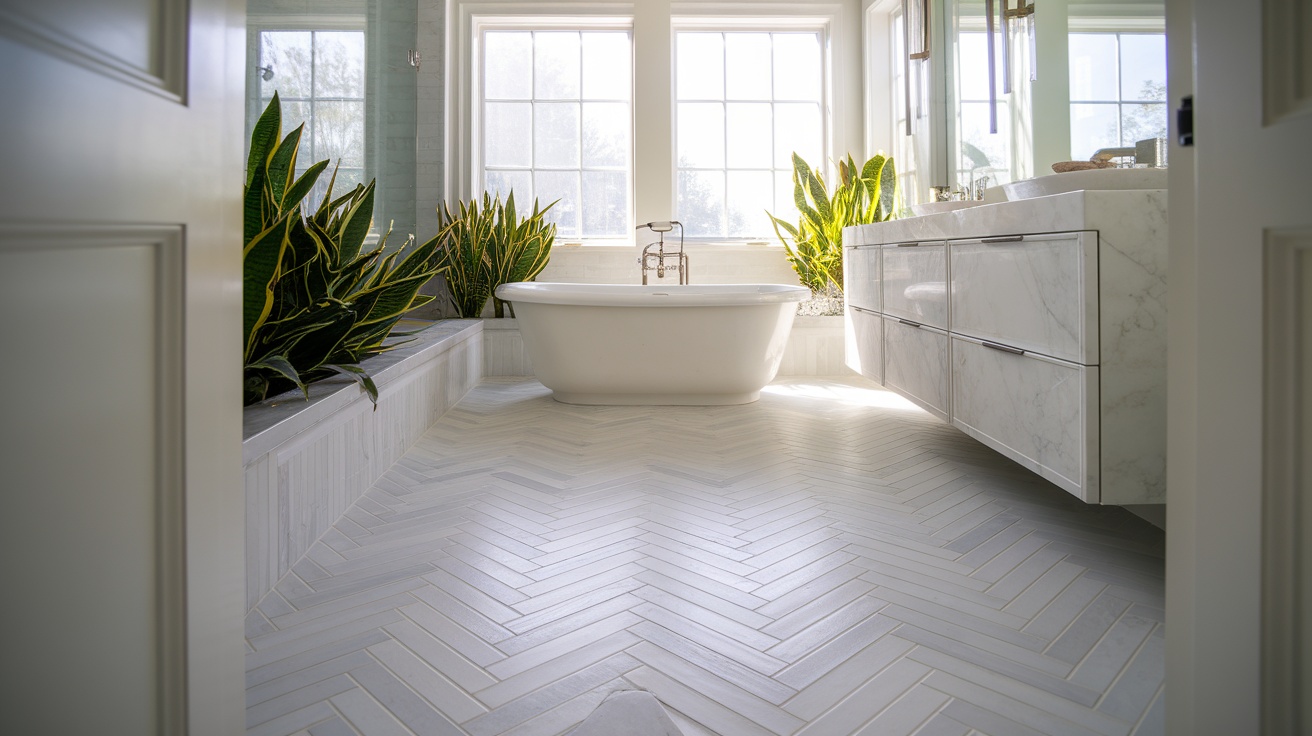 11 Stunning Bathroom Flooring Ideas That Combine Style and Durability