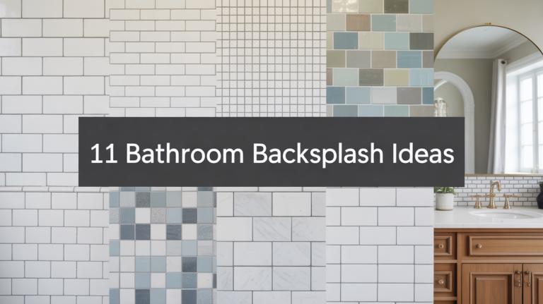 Discover stunning bathroom backsplash ideas from subway tile to glass mosaic. Transform your vanity with these designer-approved styles.