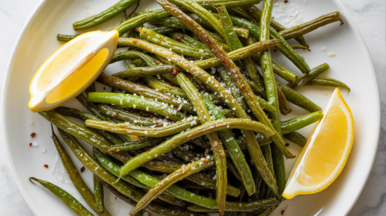 Transform ordinary air fryer green beans into restaurant-quality sides with these 10 expert tips. Crispy, garlicky, and ready in 12 minutes!